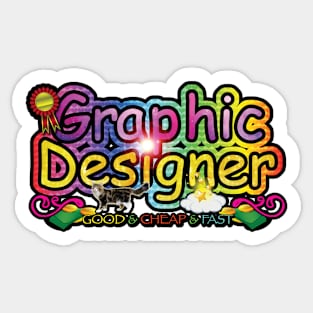 Graphic Designer Sticker